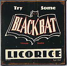 Black Bat Licorice
