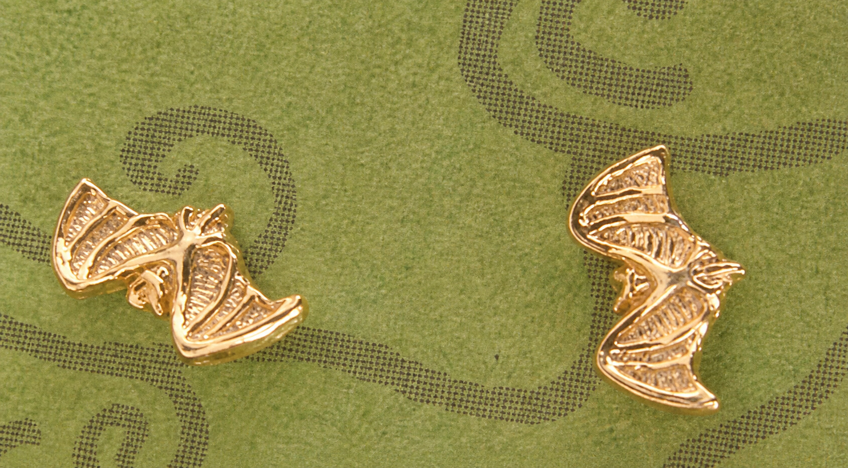 Tiny Bat Gold Plate Earrings Tiny Bat Gold Plate Earrings - Product Image