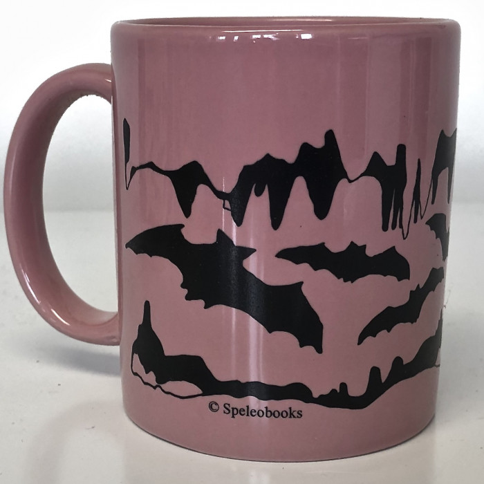 Bats Flying Through A Cave Coffee Mug