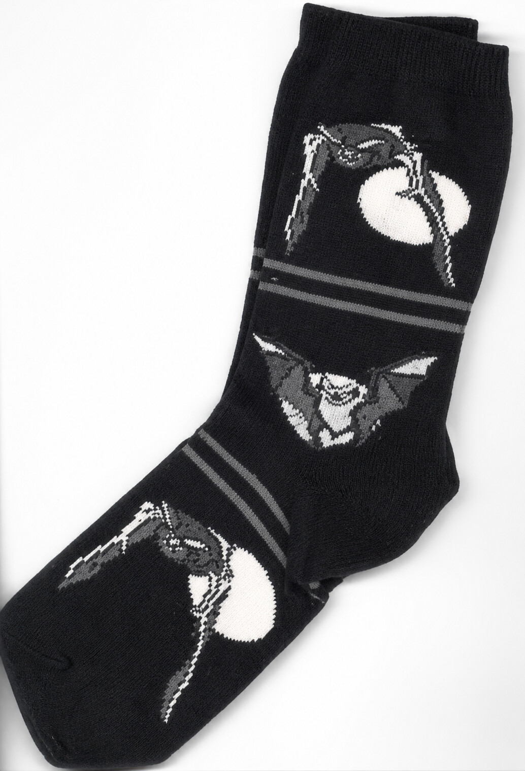 Youth (1.5-4) Bat and Moon Socks