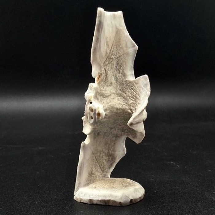 Antler Bat By Zuni Artist Lewis Malie (2 1/2 inch)