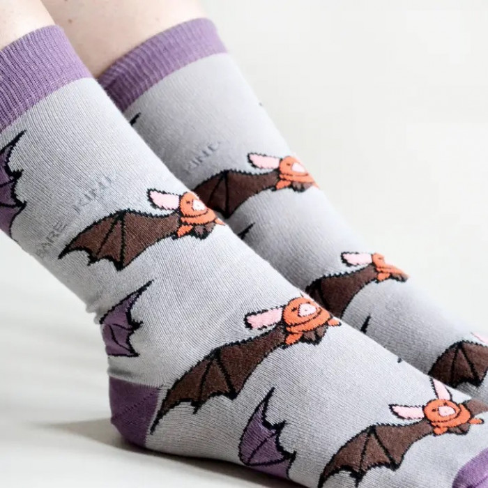 Bare Kind Stretchy Bamboo Bat Socks