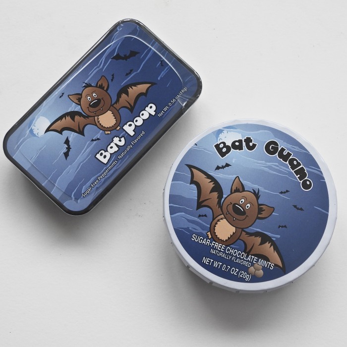 BatGuanoChocolateorPoopPeppermintSugarFreeMints