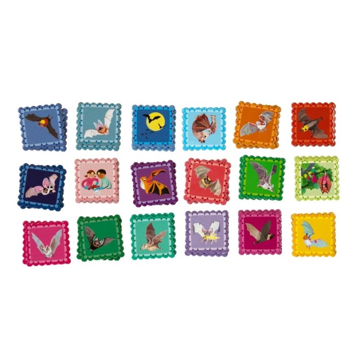 Bat Little Square Memory &amp; Matching Game