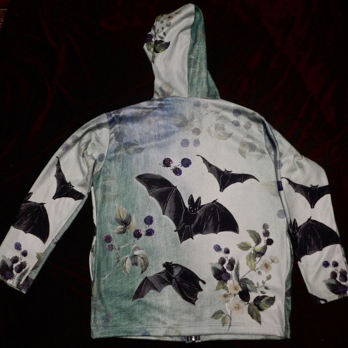 Bats And Blackberries Ladies Sweatshirt