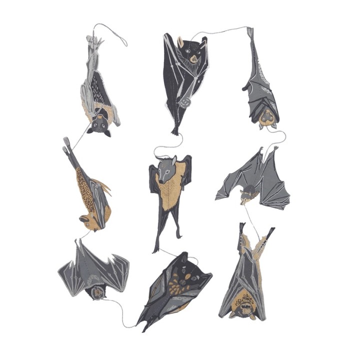 Bats Vertical Wall Hanging - Product Image