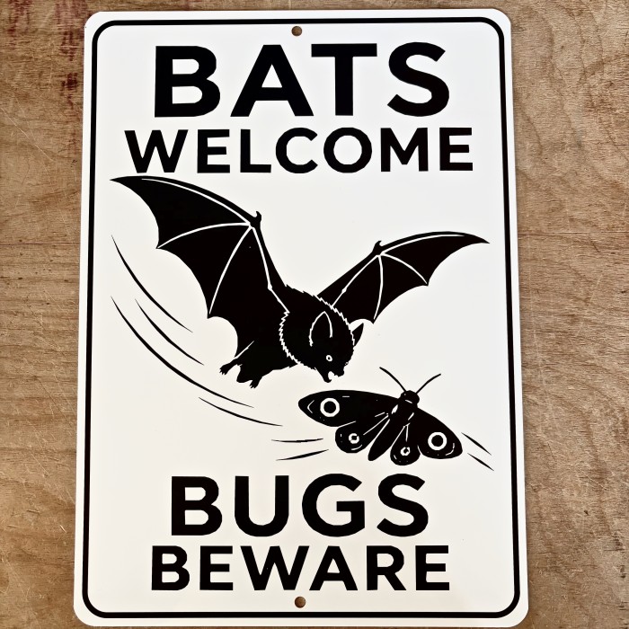 BatsWelcomeBugsBewareSign