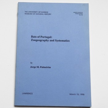 Bats of Portugal; Zoogeography and Systematics - Product Image