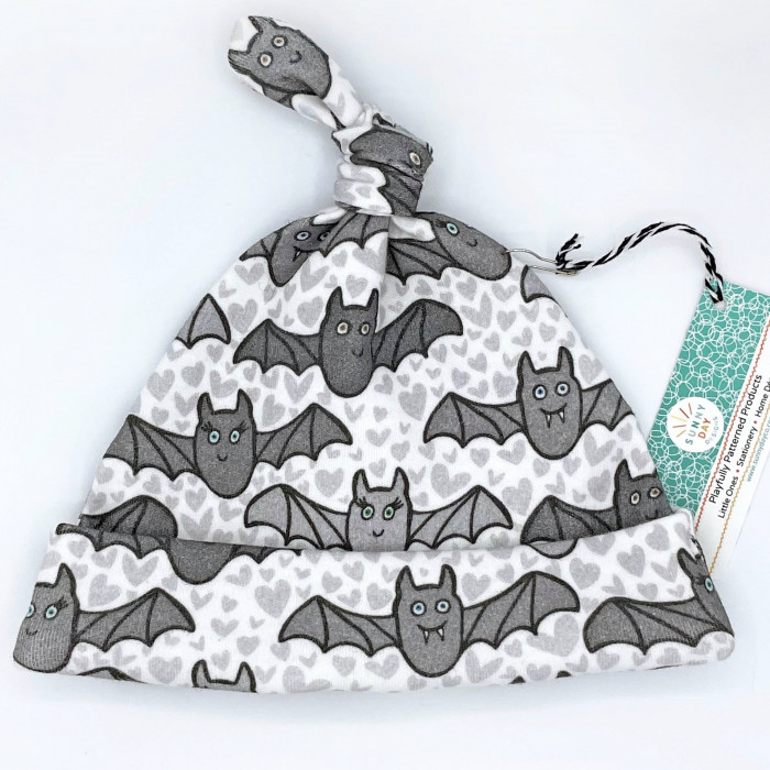 BenevolentBatsOrganicCottonBabyHatNewborn