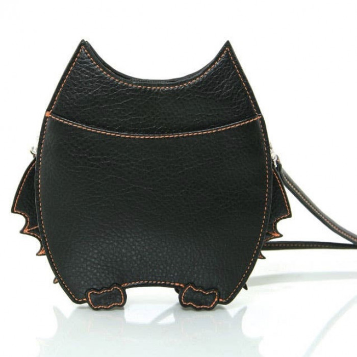 Black Bat Cross Body Bag