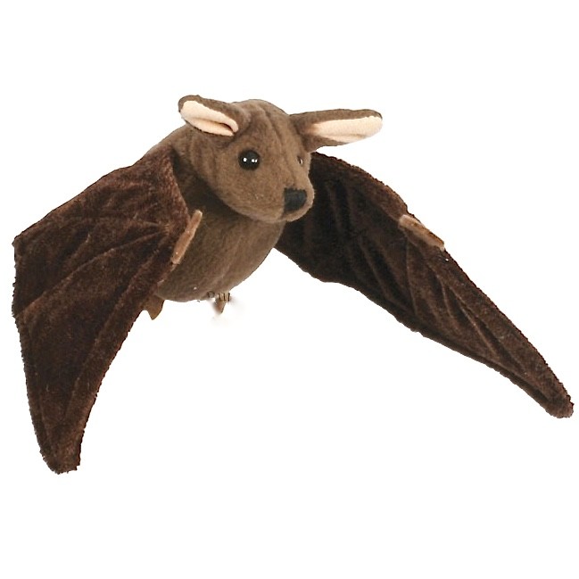Brown Bat Finger Puppet - Product Image