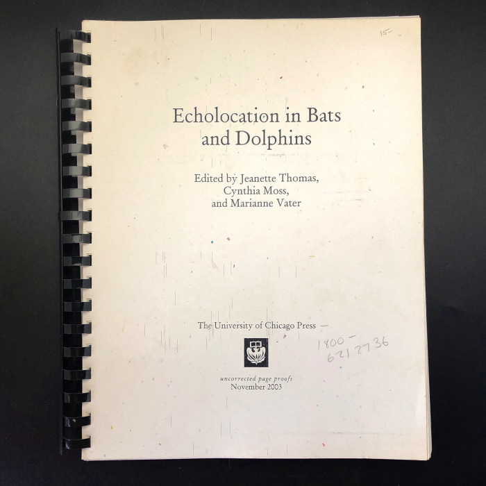 Echolocation in Bats and Dolphins (page proofs)