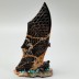 Egyptian Marble Bat on Abalone Shell Base By Zuni Artist Eric Lonjose