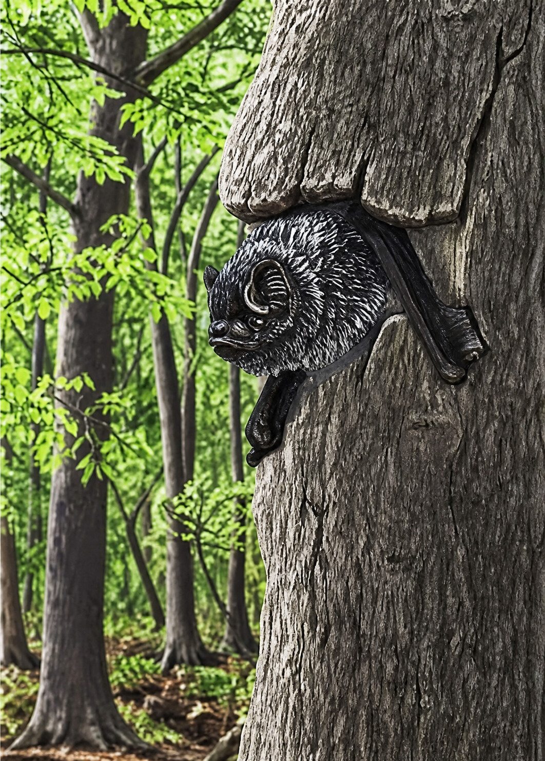 Fiona Reid Art Silver-haired Bat Note Card Set