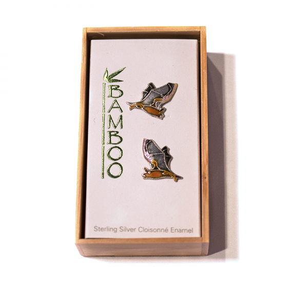 Free Tail Bat Post Earrings by Bamboo