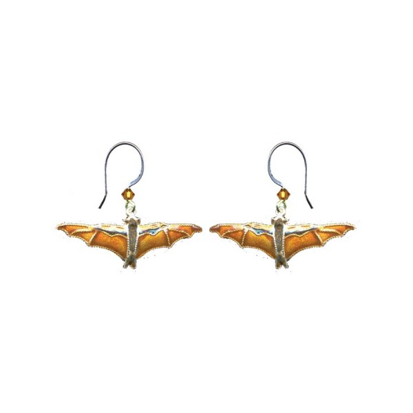 Fruit Bat Horizontal Earrings by Bamboo