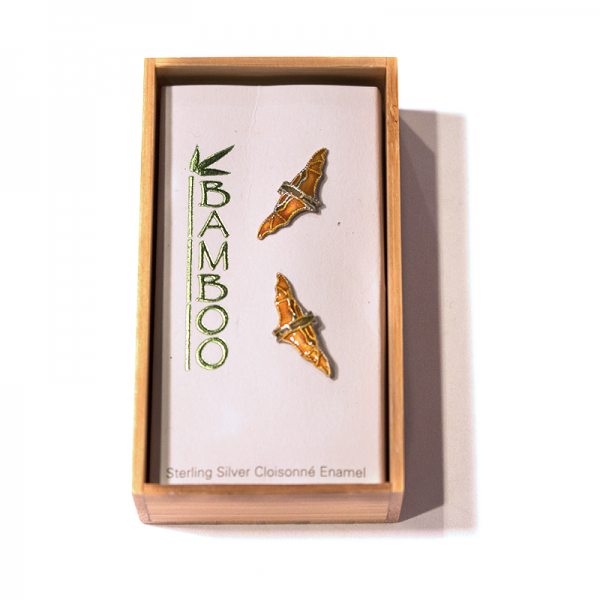 Fruit Bat Post Earrings by Bamboo