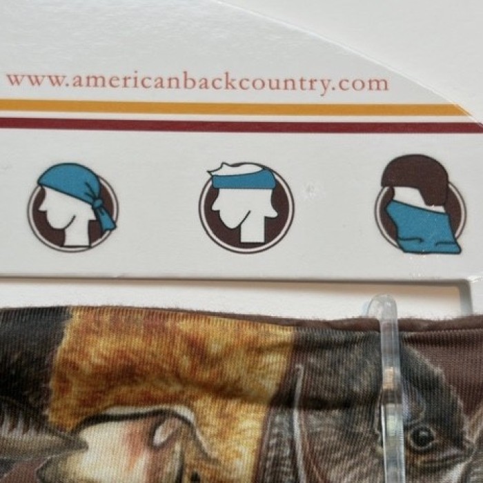Many Faces of Bats Fleece Lined Microfiber Gaiter