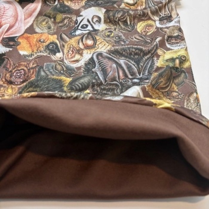 Many Faces of Bats Fleece Lined Microfiber Gaiter