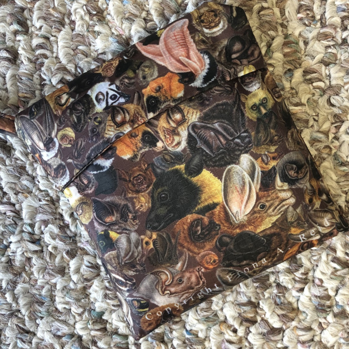 Many Faces of Bats Reusable Ripstop Shopping Bag