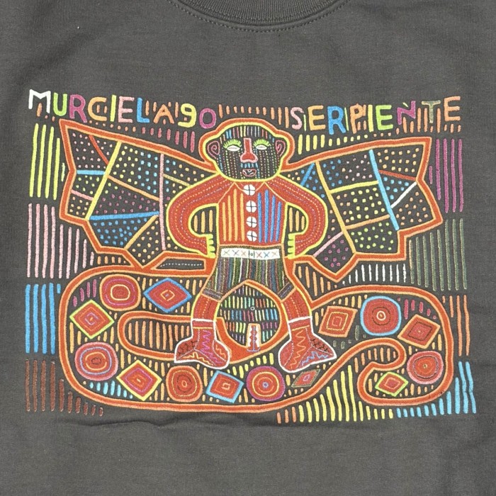 Murcielago Serpiente Crew Sweatshirt (Light Grey) - Product Image