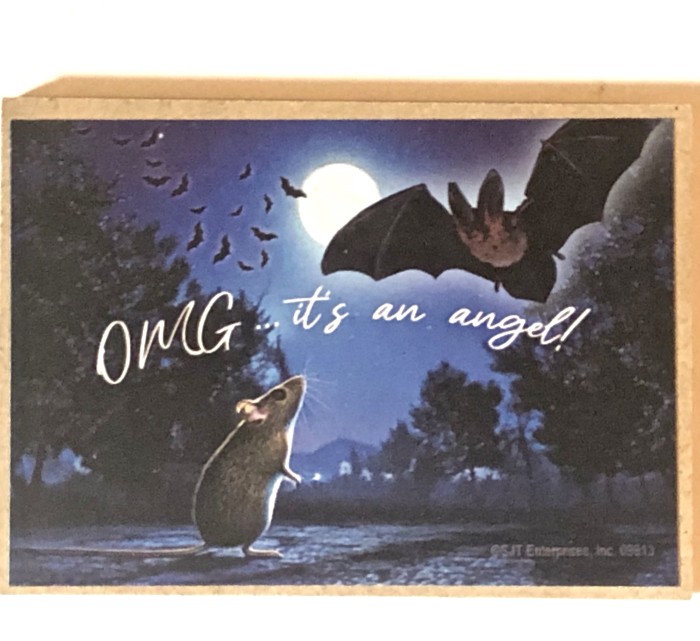OMGITsanangelWoodenMagnet