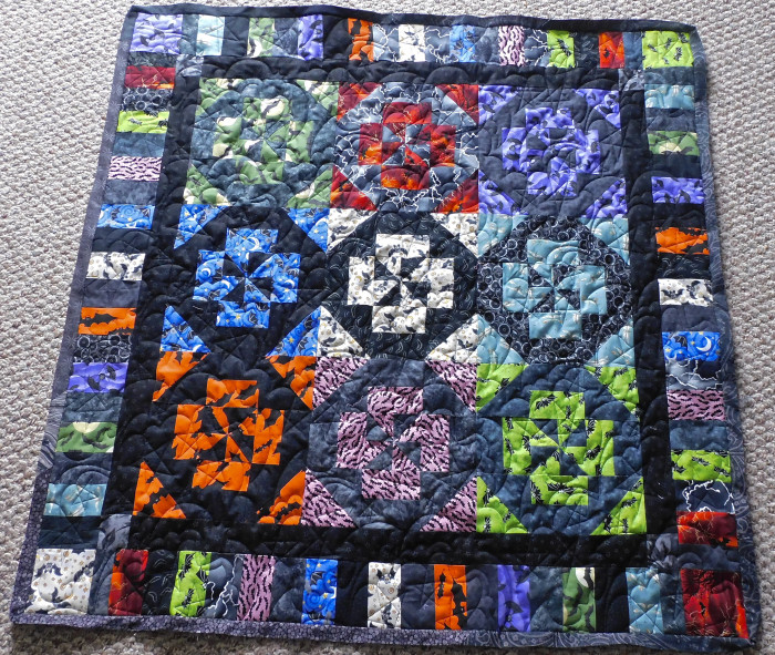 SVP Color Challenge Quilt 46 x 46 SOLD