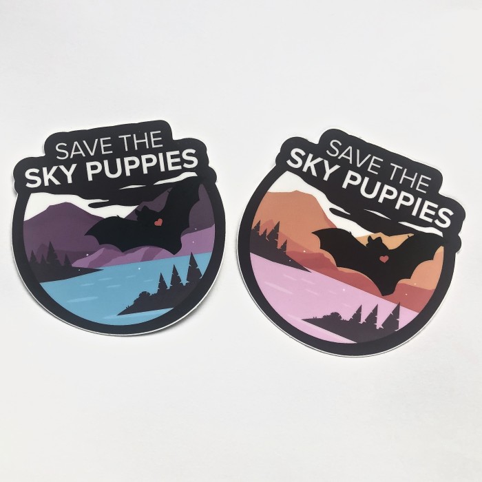 SaveTheSkyPuppiesSticker