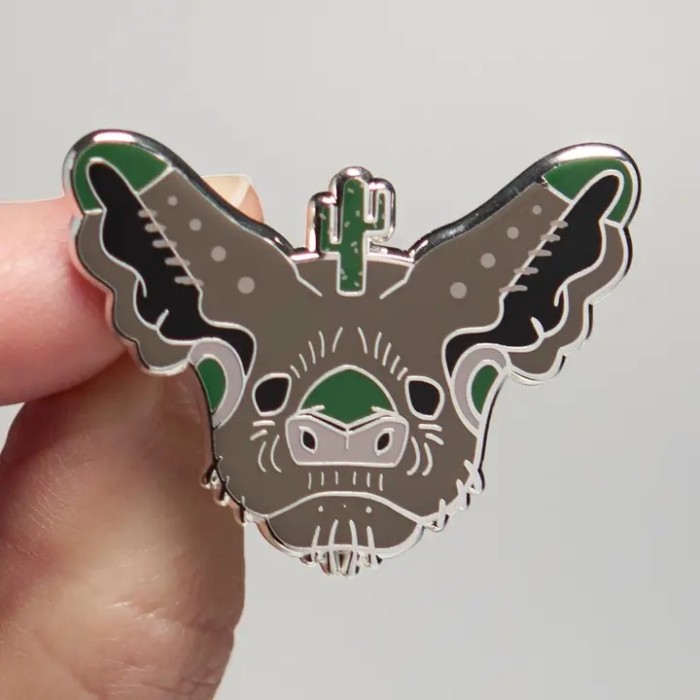 "Sky Puppies" Enamel Clutch Back Bat Pins, with new styles for 2026 (20 Styles Now Available!)