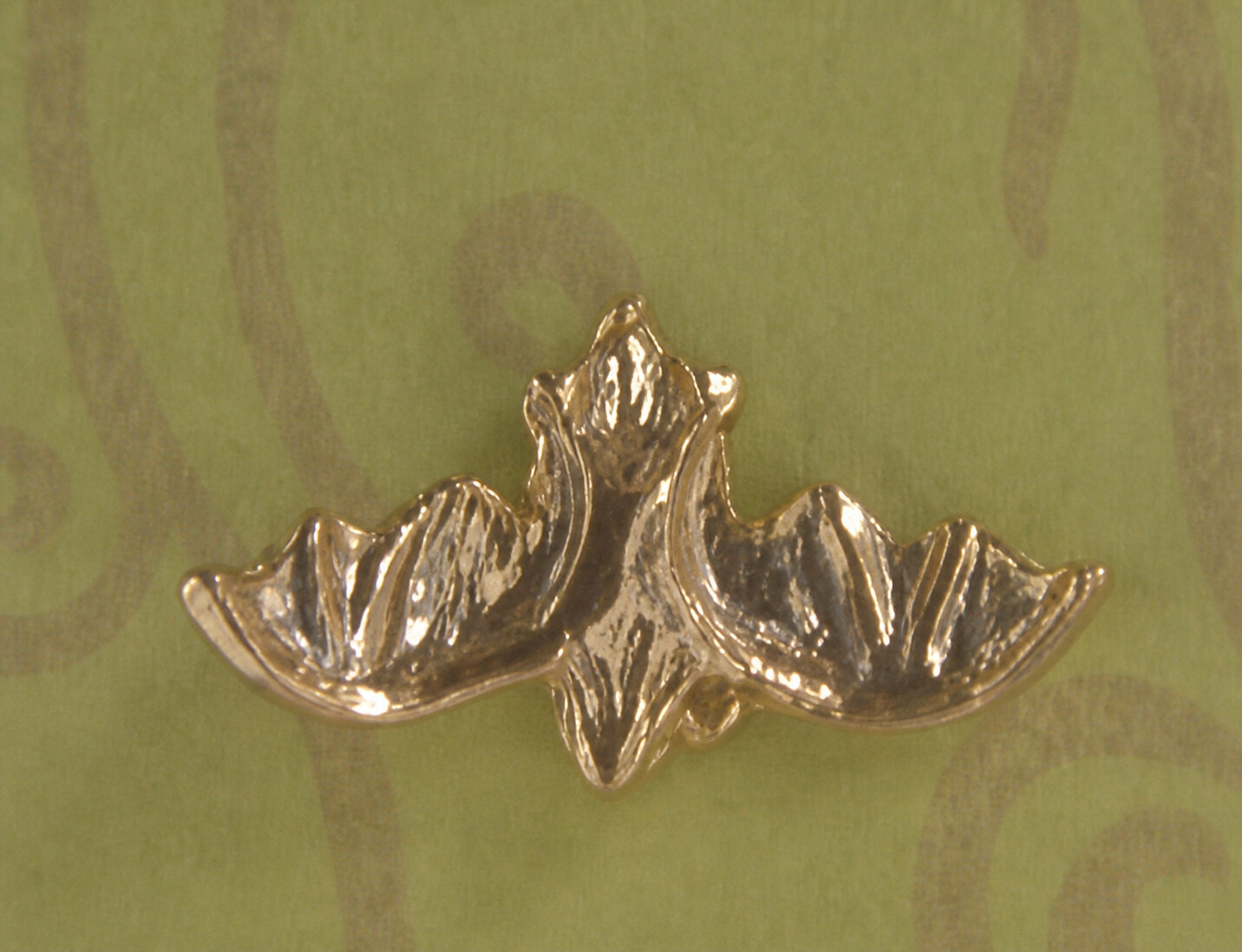 Small Bat Gold Plate Earrings Small Bat Gold Plate Earrings - Product Image