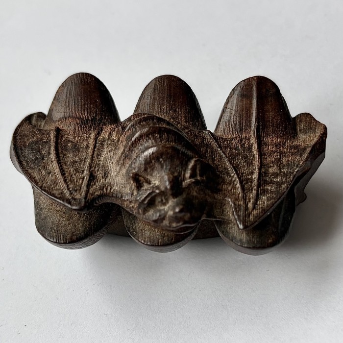 Small Hand-Carved Bat from Laos, Golden Triangle Region