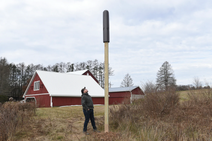 Super Rocket Roost - 8''x56'' Artificial tree bat roost