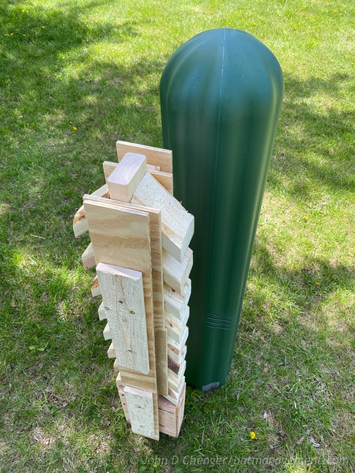 Super Rocket Roost - 8''x56'' Artificial tree bat roost