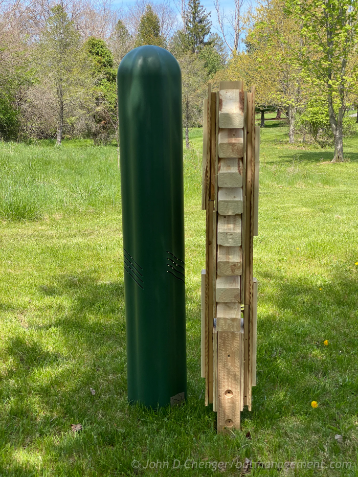 Super Rocket Roost - 8''x56'' Artificial tree bat roost