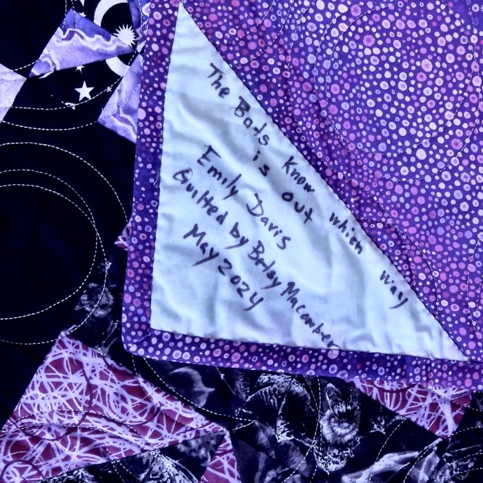 The Bats Know Which Way is Out Quilt