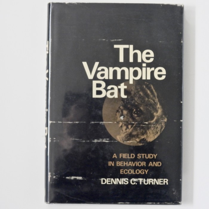 The Vampire Bat; A Field Study in Behavior and Ecology