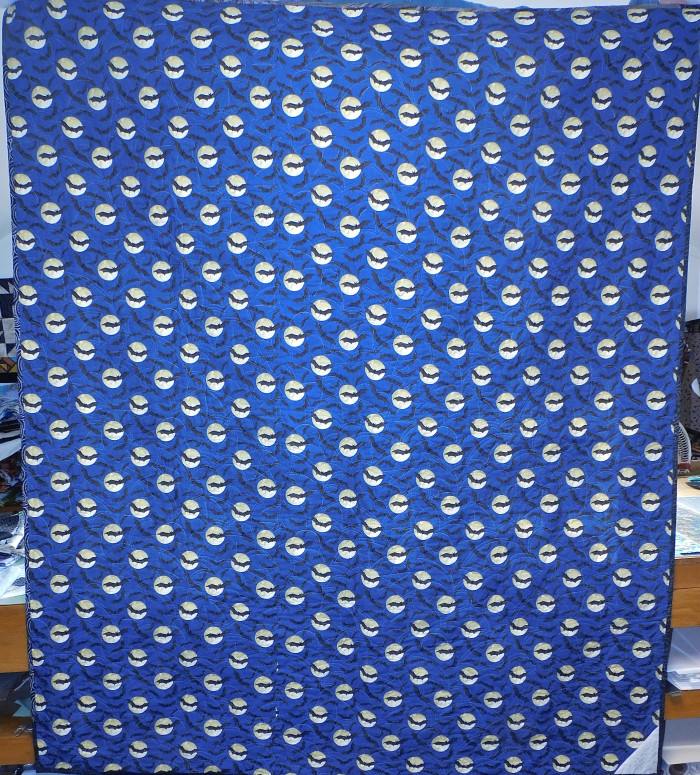 Waves Of Bats Quilt. SOLD